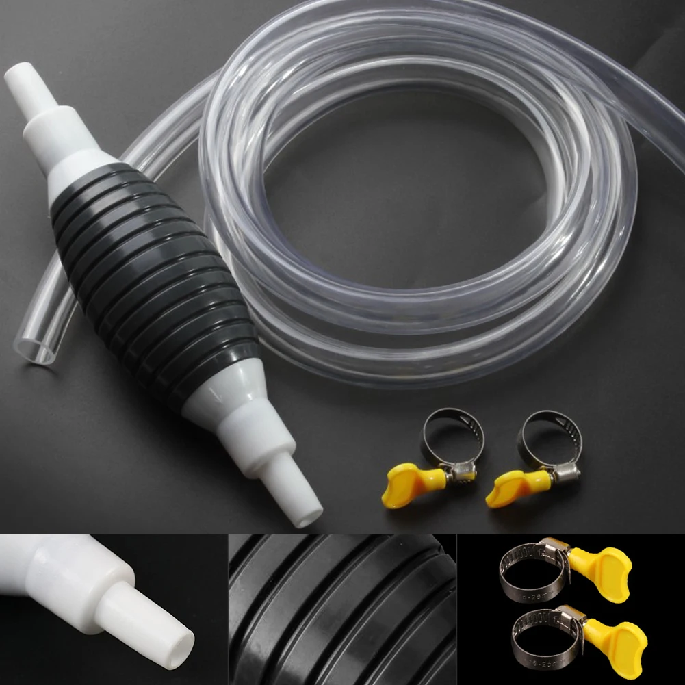 Universal Multi-function Manual Fuel Pump Thick PVC Hose Rubber Gasoline Diesel Water Liquid Transfer tube Car Motorcycle Ship
Universal Multi-function Manual Fuel Pump Thick PVC Hose Rubber Gasoline Diesel Water Liquid Transfer tube Car Motorcycle Ship
