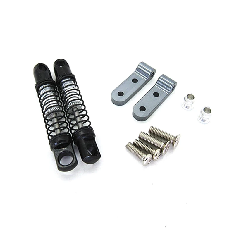 Metal Rear Shock Absorber Damper with D12 CNC Metal Upper Lower Swing Arm Steering Cup Hex Adapter Set
Metal Rear Shock Absorber Damper with D12 CNC Metal Upper Lower Swing Arm Steering Cup Hex Adapter Set