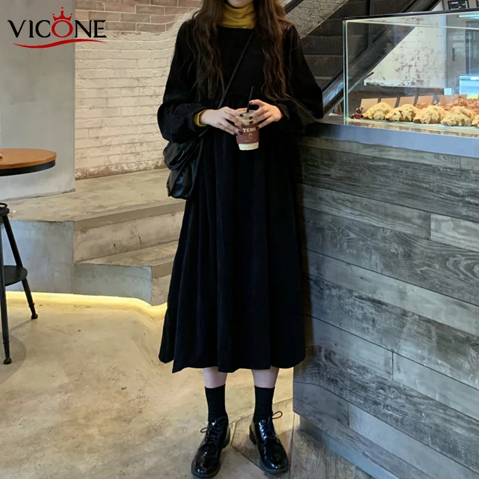 Women Dress long sleeves dress skinny waist ruffle hem pleated Casual dress
Women Dress long sleeves dress skinny waist ruffle hem pleated Casual dress