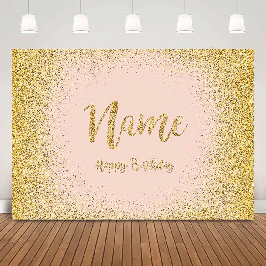 Gold glitter pink birthday background happy birthday party decoration customize photocall studio personalize kids birthday
Gold glitter pink birthday background happy birthday party decoration customize photocall studio personalize kids birthday