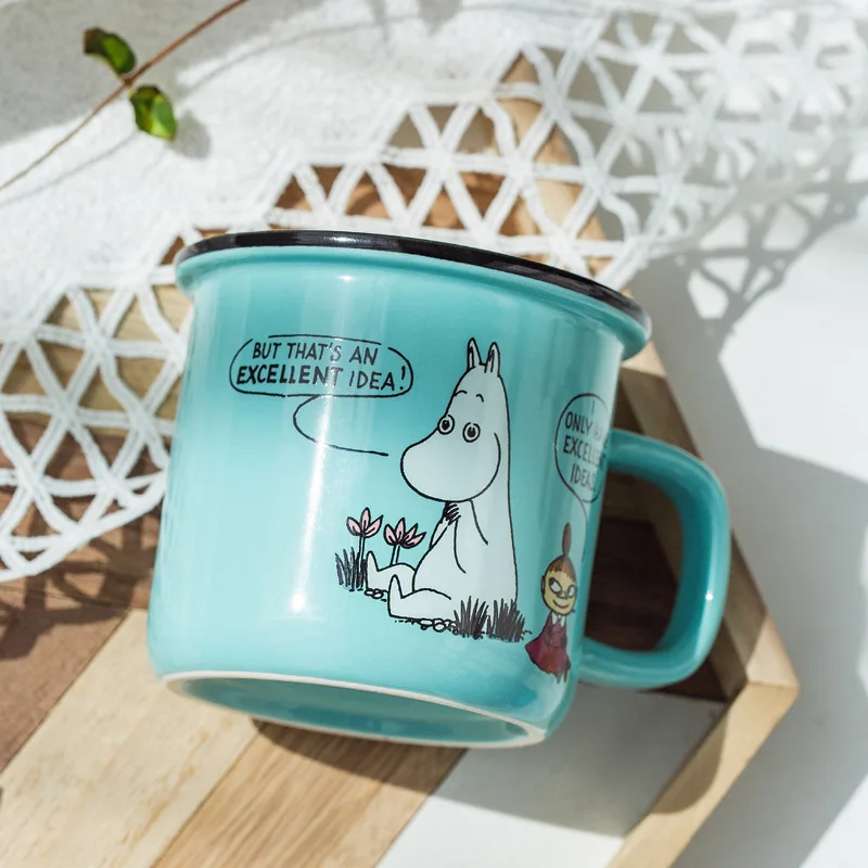 300ml Colors Cartoon cups Ceramic Mug Student Breakfast Milk Coffee Cup with Handle Retro Imitation Enamel Mugs Office Gift
300ml Colors Cartoon cups Ceramic Mug Student Breakfast Milk Coffee Cup with Handle Retro Imitation Enamel Mugs Office Gift
