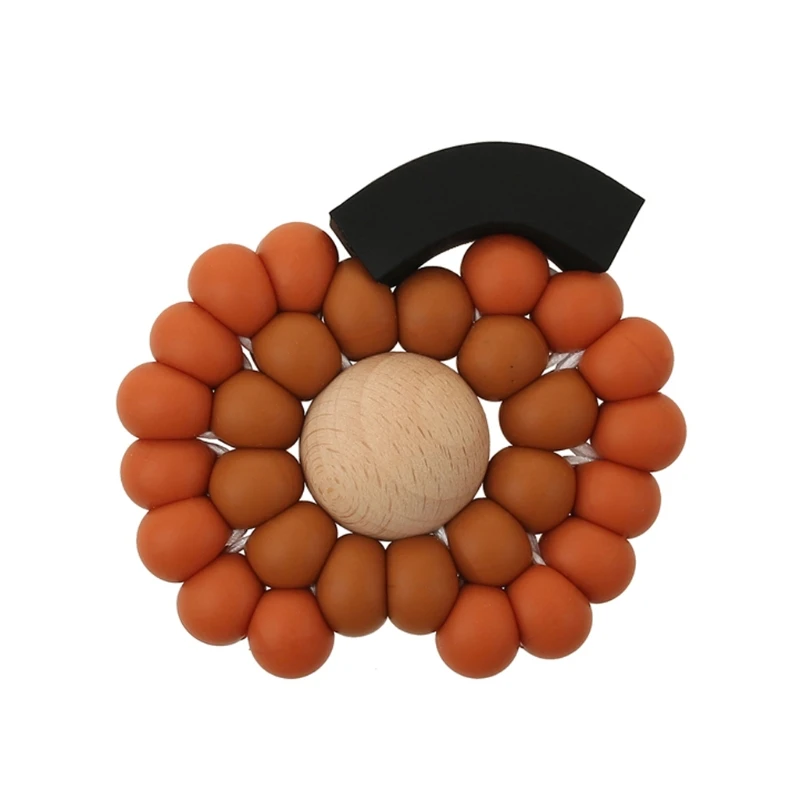 Baby Teether Wood Rring Rattle Food Grade Silicone Teether Baby Products DIY Crafts Teething Toys
Baby Teether Wood Rring Rattle Food Grade Silicone Teether Baby Products DIY Crafts Teething Toys
