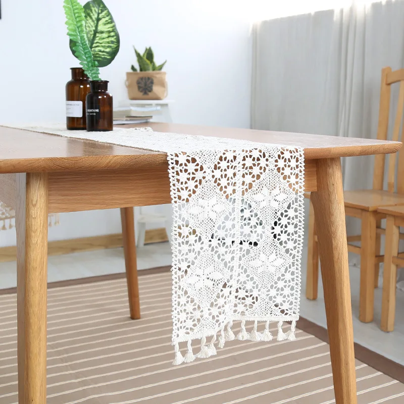 lace table runner european style Chirstmas party wedding Decor crafts Linen cotton Table RunnerTable Cover Coffee Bed Runners 
lace table runner european style Chirstmas party wedding Decor crafts Linen cotton Table RunnerTable Cover Coffee Bed Runners