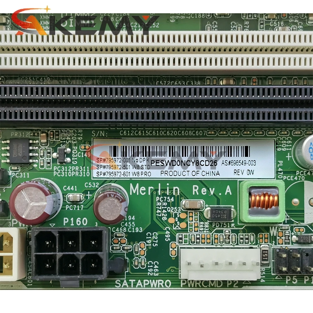 Akemy For HP 600 G1 SFF Desktop Motherboard LAG1150 795972-001 795972-501 795972-601 696549-003 MainBoard 100% Tested Fast Ship
Akemy For HP 600 G1 SFF Desktop Motherboard LAG1150 795972-001 795972-501 795972-601 696549-003 MainBoard 100% Tested Fast Ship