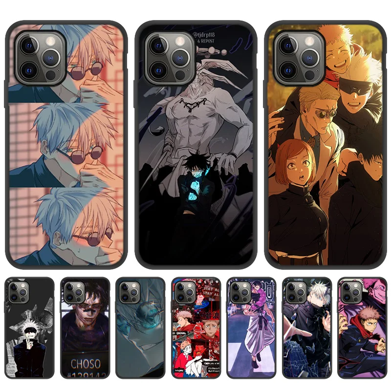 Cartoon Anime Jujutsu Kaisen Phone Case For Iphone 11 12 Pro Max Mini 7 8 Plus XR XS Max X 6 6s SE 2020 5 5s Soft Cover Funda
Cartoon Anime Jujutsu Kaisen Phone Case For Iphone 11 12 Pro Max Mini 7 8 Plus XR XS Max X 6 6s SE 2020 5 5s Soft Cover Funda