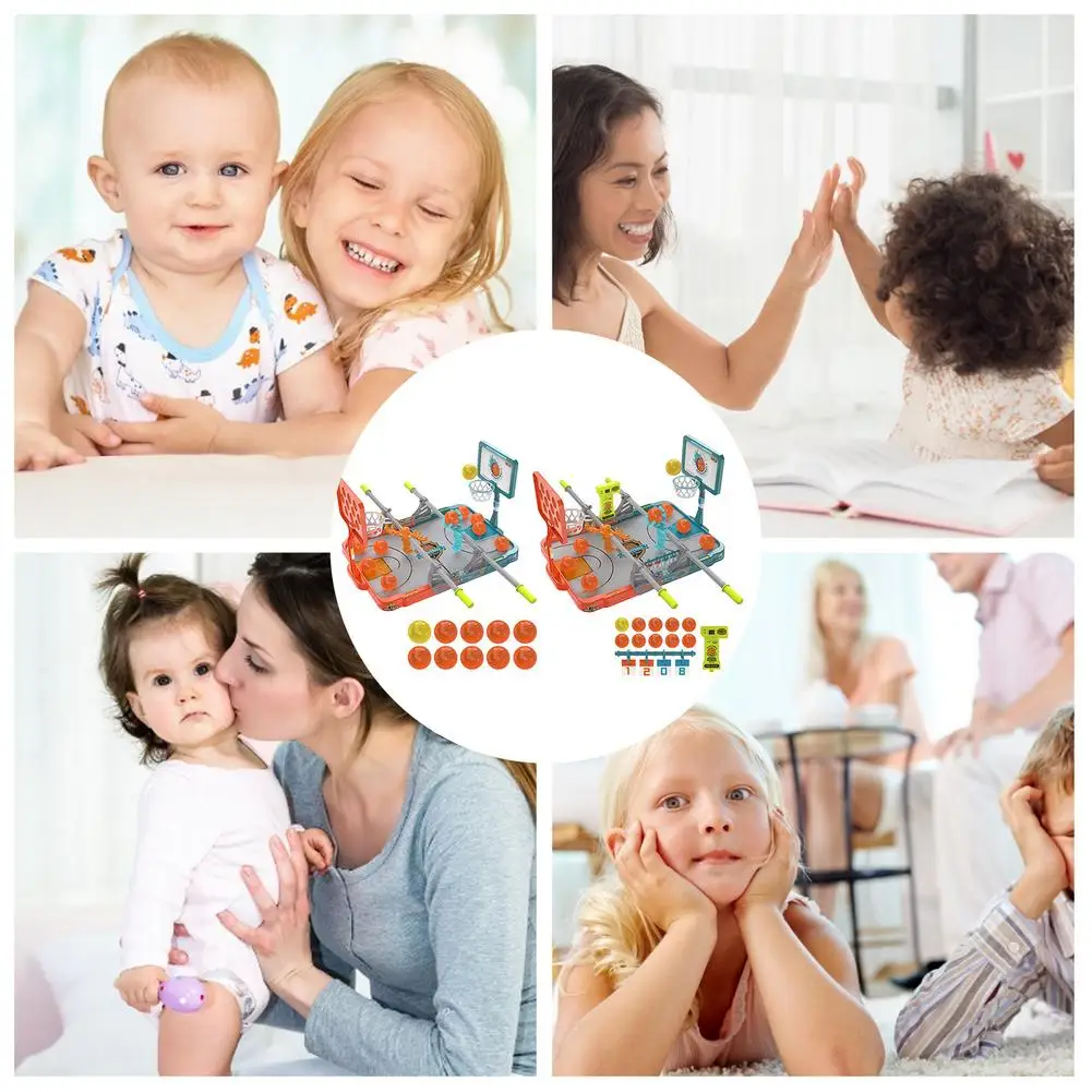 New Boys Girls Double Play Basketball Toy Children'S Fingertip Shooting Game Court Desktop Shooting Parent-Child Game Sport Toys
New Boys Girls Double Play Basketball Toy Children'S Fingertip Shooting Game Court Desktop Shooting Parent-Child Game Sport Toys