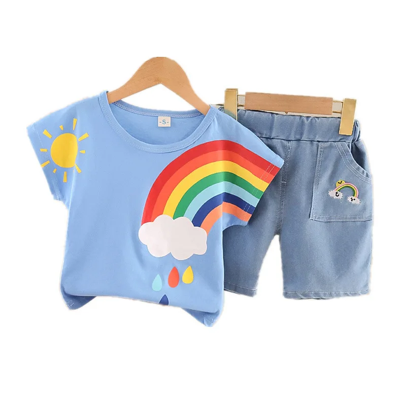 New Summer Baby Girl Clothes Children Cotton Sport T-Shirt Shorts 2Pcs/Sets Toddler Casual Costume Boys Clothing Kids Tracksuits
New Summer Baby Girl Clothes Children Cotton Sport T-Shirt Shorts 2Pcs/Sets Toddler Casual Costume Boys Clothing Kids Tracksuits