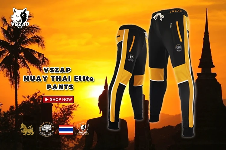 VSZAP Муай Тай файтинг Лотос ММА тренировочные брюки мужские сандалии для боевых