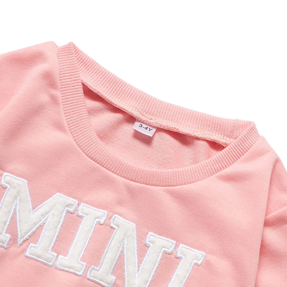 Letter Printed Family Matching Hoodies Pink Long Sleeve Sweatshirt For Mother And Daughter Fall Winter Family Matching Outfits 
Letter Printed Family Matching Hoodies Pink Long Sleeve Sweatshirt For Mother And Daughter Fall Winter Family Matching Outfits