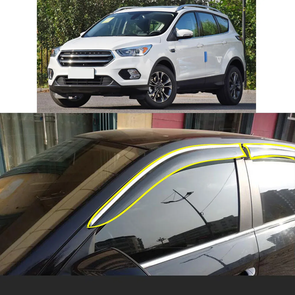 Sticker Plastic Window Glass Wind Visor Rain/Sun Guard Vent For Ford Kuga Escape 2013-2014 2015 2016 2018 2017 2019 2020 2021
Sticker Plastic Window Glass Wind Visor Rain/Sun Guard Vent For Ford Kuga Escape 2013-2014 2015 2016 2018 2017 2019 2020 2021
