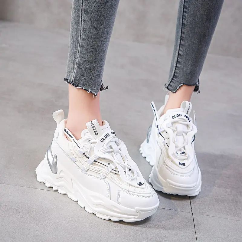 Designer Sneakers Women Casual Platform Shoes Fashion Thick Bottom Breathable Ladies Trainers Chunky Sneakers Woman Basket Femme
Designer Sneakers Women Casual Platform Shoes Fashion Thick Bottom Breathable Ladies Trainers Chunky Sneakers Woman Basket Femme