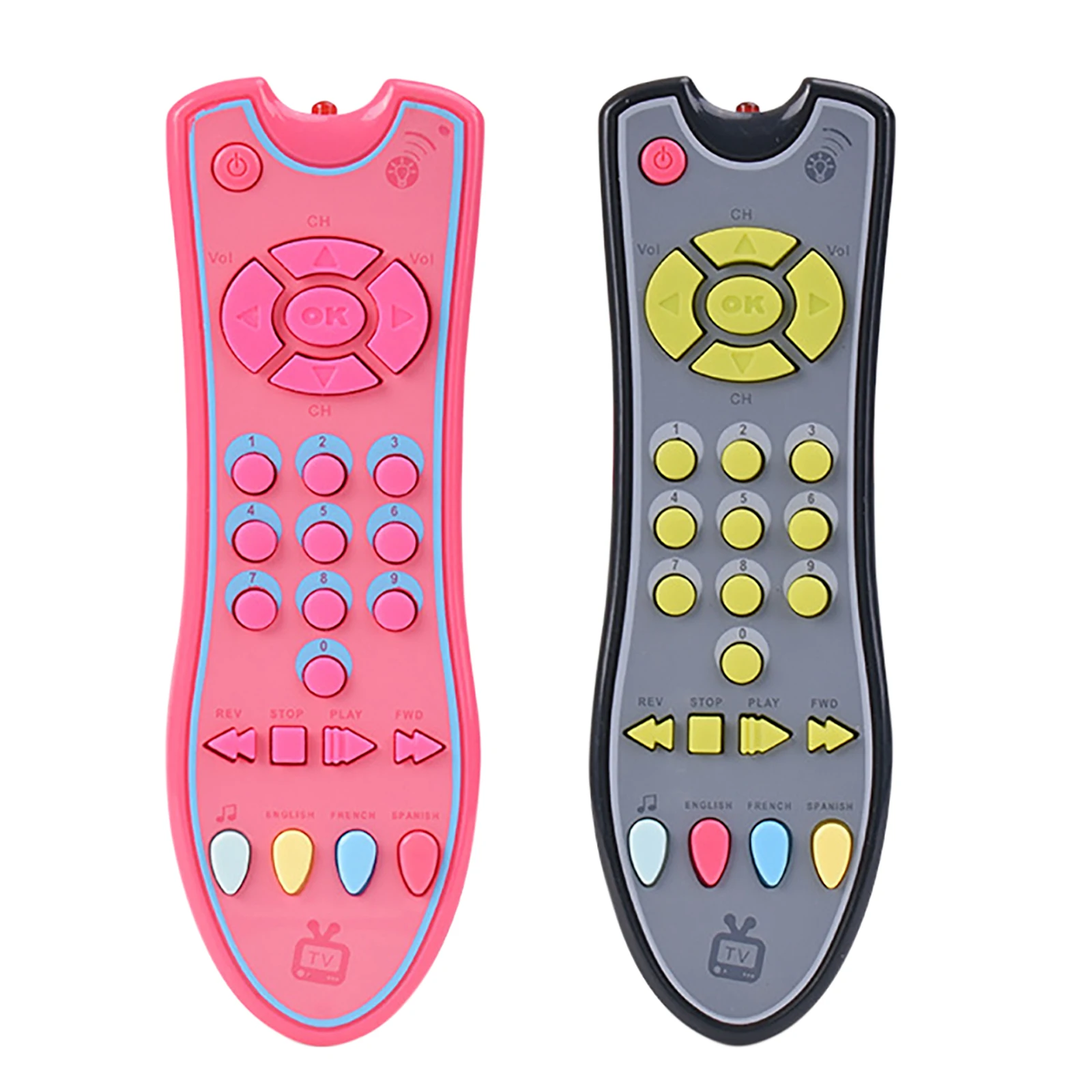 Musique Baby Simulation TV Remote Control Kids électriques apprentissage distance Educational Music English Learning Toy Gift
Musique Baby Simulation TV Remote Control Kids électriques apprentissage distance Educational Music English Learning Toy Gift
