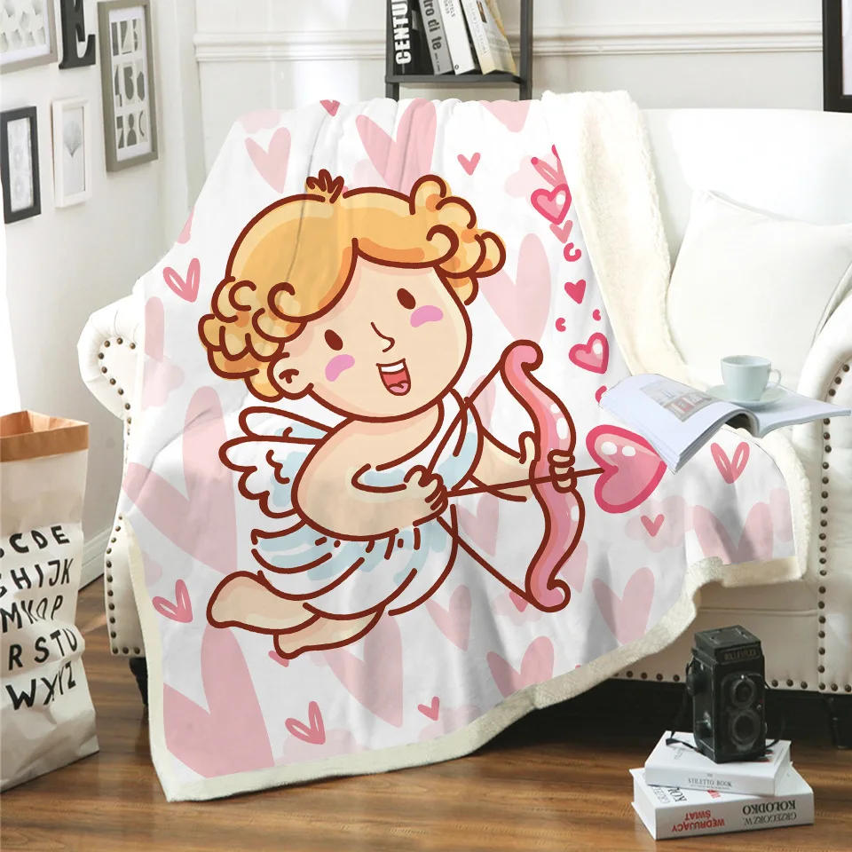 Cupid Love Baby 3D Printed Sherpa Blanket Couch Quilt Cover Travel Bedding Outlet Velvet Plush Throw Fleece Blanket Bedspread 12
Cupid Love Baby 3D Printed Sherpa Blanket Couch Quilt Cover Travel Bedding Outlet Velvet Plush Throw Fleece Blanket Bedspread 12