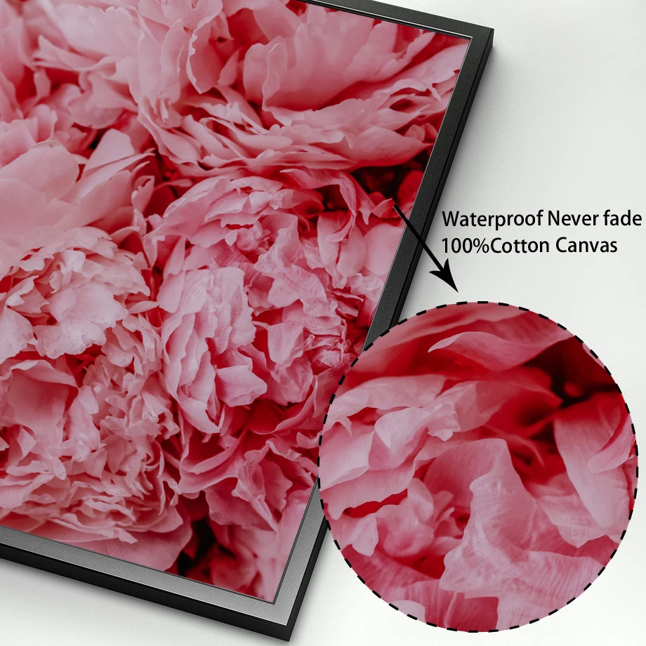 Canvas Painting Nordic Decor Pink Peony Flower Poster and Prints Word Wall Art Floral Picture Bedroom Decor Home Decoration 
Canvas Painting Nordic Decor Pink Peony Flower Poster and Prints Word Wall Art Floral Picture Bedroom Decor Home Decoration