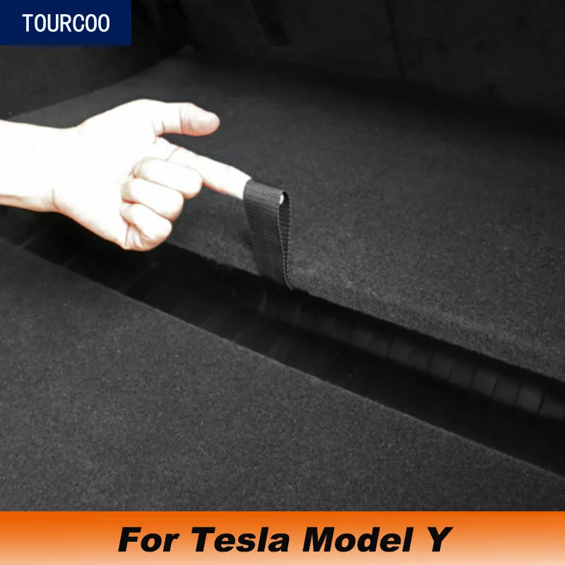 Car Rear Trunk Cover Plate Drawstring for Tesla Model Y Car Modification Accessories 
Car Rear Trunk Cover Plate Drawstring for Tesla Model Y Car Modification Accessories
