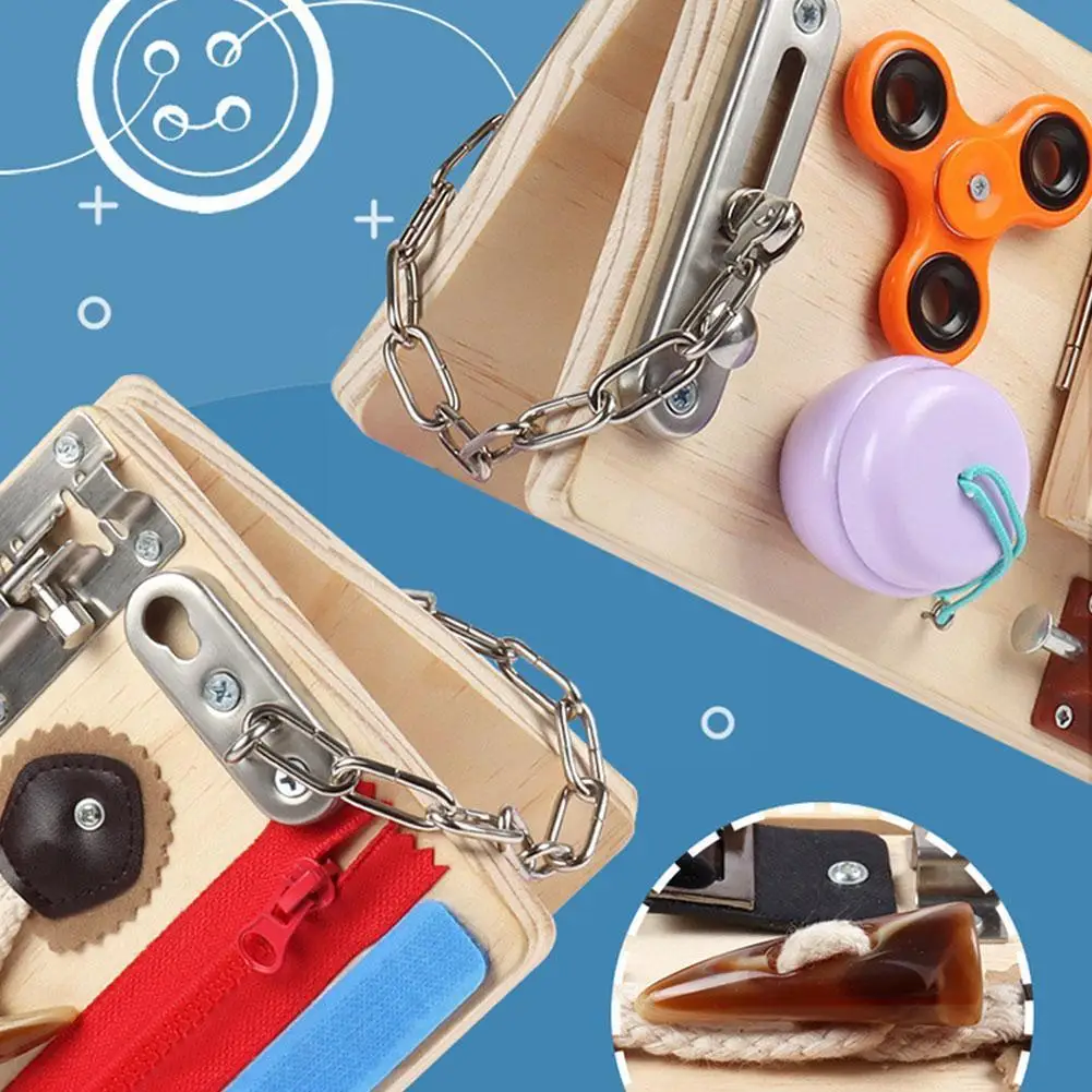 Activity Busy Board Montessori Baby Toys Learning Basic Toy Motor Toddler Skills Hot Sensory Toys Fine Cognition Training I6J9
Activity Busy Board Montessori Baby Toys Learning Basic Toy Motor Toddler Skills Hot Sensory Toys Fine Cognition Training I6J9