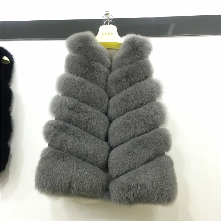 2019 Vetement прибытие Зимние Пушистые Формальные женские импортные пальто меховой