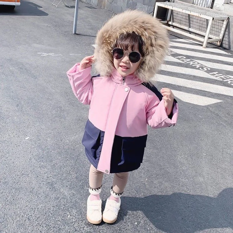 Children's Down Coat Winter Kids Thickened Jacket for Girls Fur Velvet Hooded Children Down Duck Parkas Kids Long Outerwear Coat
Children's Down Coat Winter Kids Thickened Jacket for Girls Fur Velvet Hooded Children Down Duck Parkas Kids Long Outerwear Coat