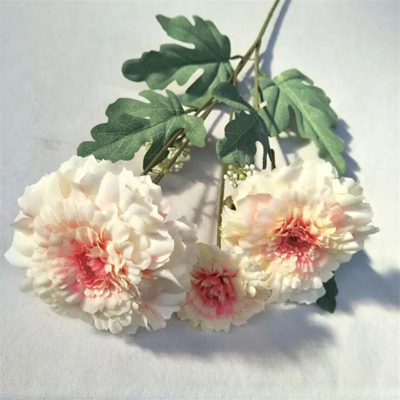 10P Fake Melaleuca Chrysanthemum (3 heads/piece) 30.71" Length Simulation Gerbera for Wedding Home Decorative Artificial Flower
10P Fake Melaleuca Chrysanthemum (3 heads/piece) 30.71" Length Simulation Gerbera for Wedding Home Decorative Artificial Flower