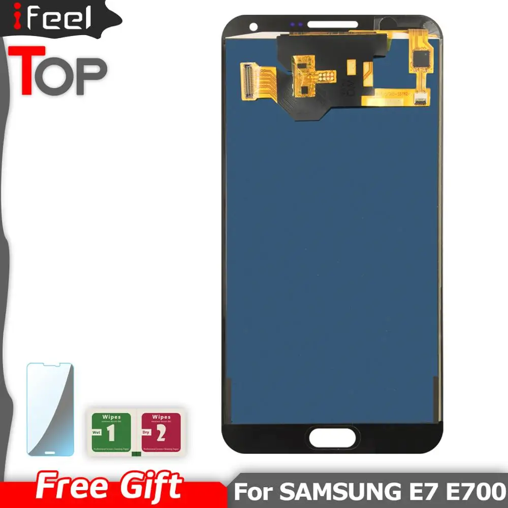 Высокое качество 5 ''E7 LCD для samsung galaxy E7 E700 E7000 дисплей экран с сенсорным