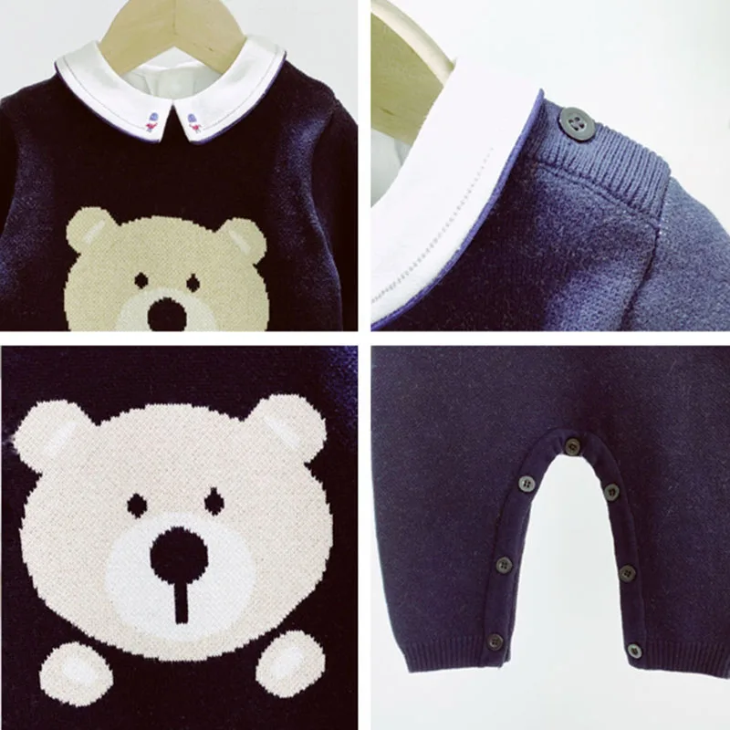 Baby Jumpsuit 3-24M for Autumn New Spring Woolen Baby Romper Climbing Clothes Boy Sweater Overalls for Kids Bodysuit for Newborn
Baby Jumpsuit 3-24M for Autumn New Spring Woolen Baby Romper Climbing Clothes Boy Sweater Overalls for Kids Bodysuit for Newborn