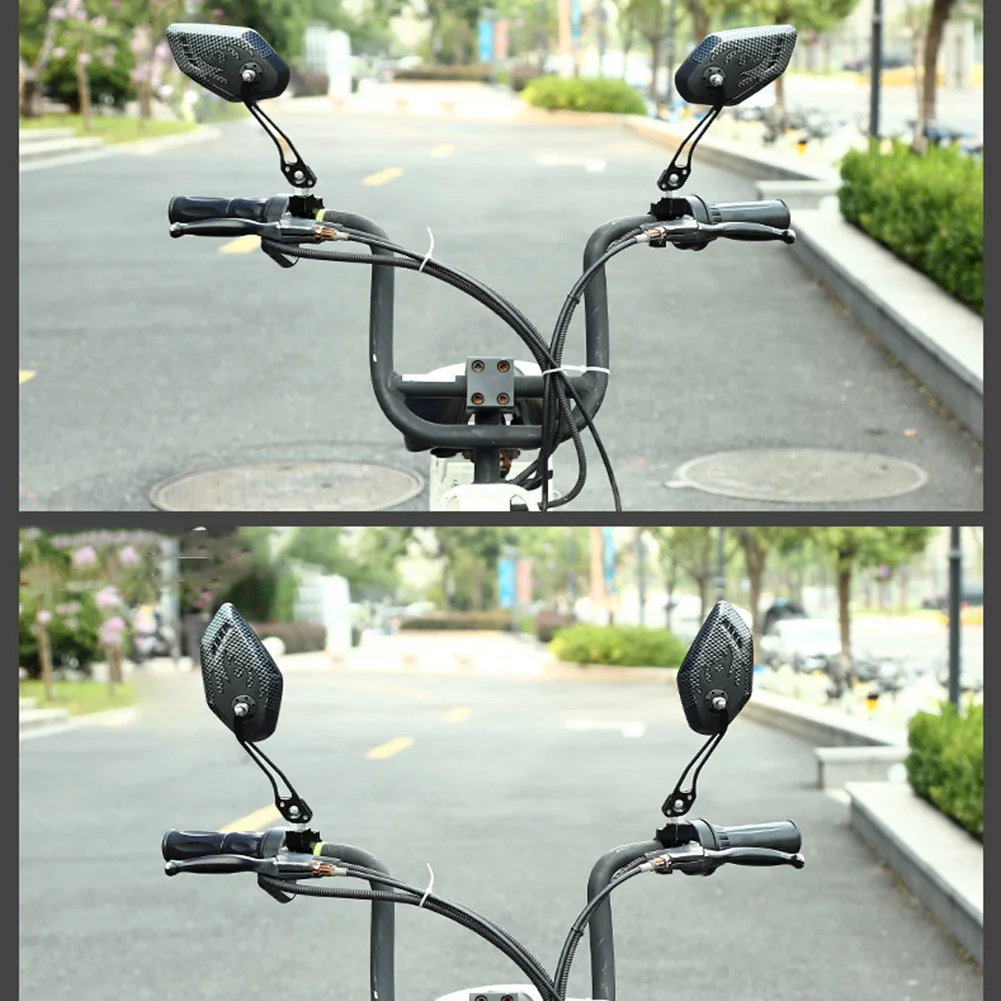 90 Degrees Adjustable MTB Bike Cycling Rearview Mirror Bicycle Handlebar Mirror Multi-joint Three-dimensional
90 Degrees Adjustable MTB Bike Cycling Rearview Mirror Bicycle Handlebar Mirror Multi-joint Three-dimensional