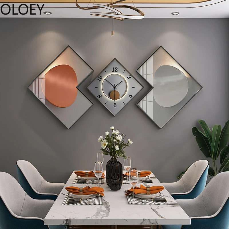 Creative Mute Modern Design Large Wall Clock Living Room Metal Wall Decorative Paintings Light Luxury Clocks Home Decor Horloge
Creative Mute Modern Design Large Wall Clock Living Room Metal Wall Decorative Paintings Light Luxury Clocks Home Decor Horloge