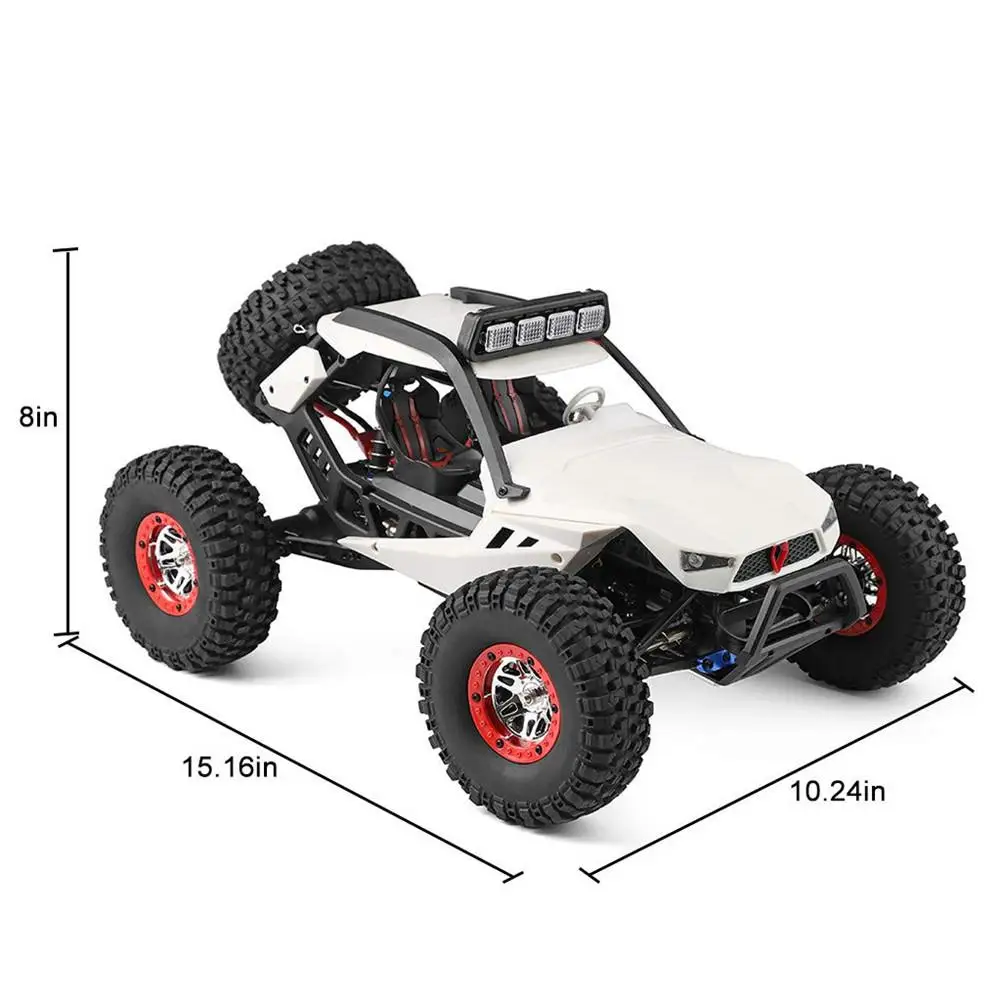 Wltoys 12429 1/12 RC Car Crawler 40km/h High Speed 2.4G 4WD Electric Car Off-road Vehicle Remote Car RC Gift
Wltoys 12429 1/12 RC Car Crawler 40km/h High Speed 2.4G 4WD Electric Car Off-road Vehicle Remote Car RC Gift