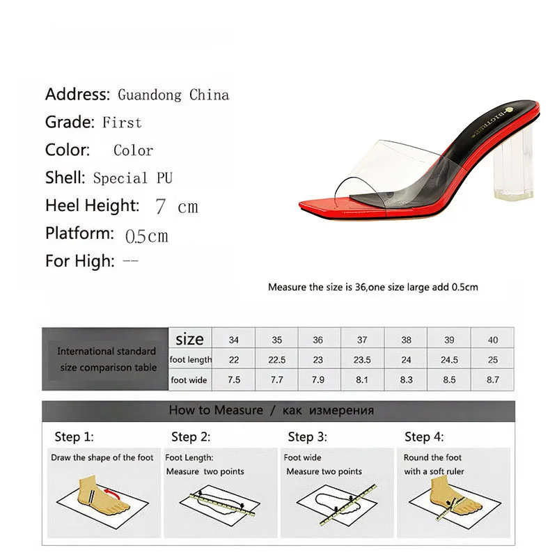 Meriahzheng Fashion Women's Sandals Crystal Heels and High-heeled Square Open-toed Open-toe Transparent One-word Slippers DS
Meriahzheng Fashion Women's Sandals Crystal Heels and High-heeled Square Open-toed Open-toe Transparent One-word Slippers DS