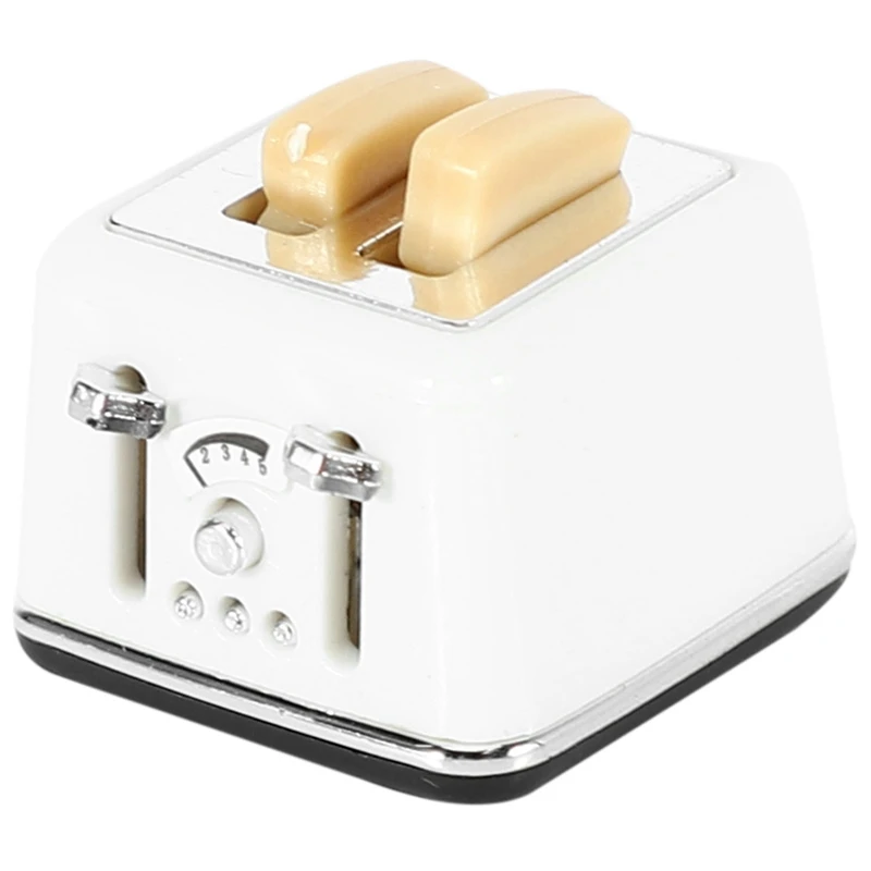1/12 Scale Dollhouse Bread Machine with Toast Miniature Dollhouse Mini Accessories Cute Decorations Toaster
1/12 Scale Dollhouse Bread Machine with Toast Miniature Dollhouse Mini Accessories Cute Decorations Toaster