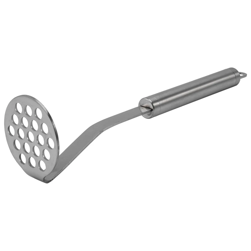 Practical Stainless Steel Tube Handle Potato Masher Mashed Vegetable Device Pressure Mud Tool Kitchen Accessories
Practical Stainless Steel Tube Handle Potato Masher Mashed Vegetable Device Pressure Mud Tool Kitchen Accessories