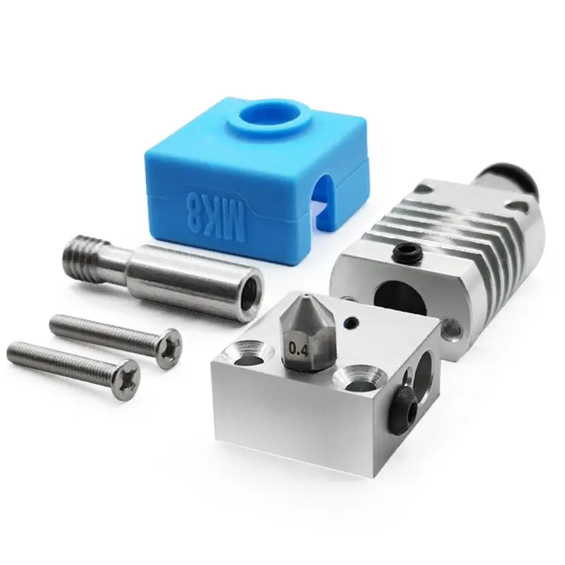 1Set 3D Printer Parts All Metal Hotend Extruder Kit for CR-10/10S Ender 3/3S K3KE
1Set 3D Printer Parts All Metal Hotend Extruder Kit for CR-10/10S Ender 3/3S K3KE