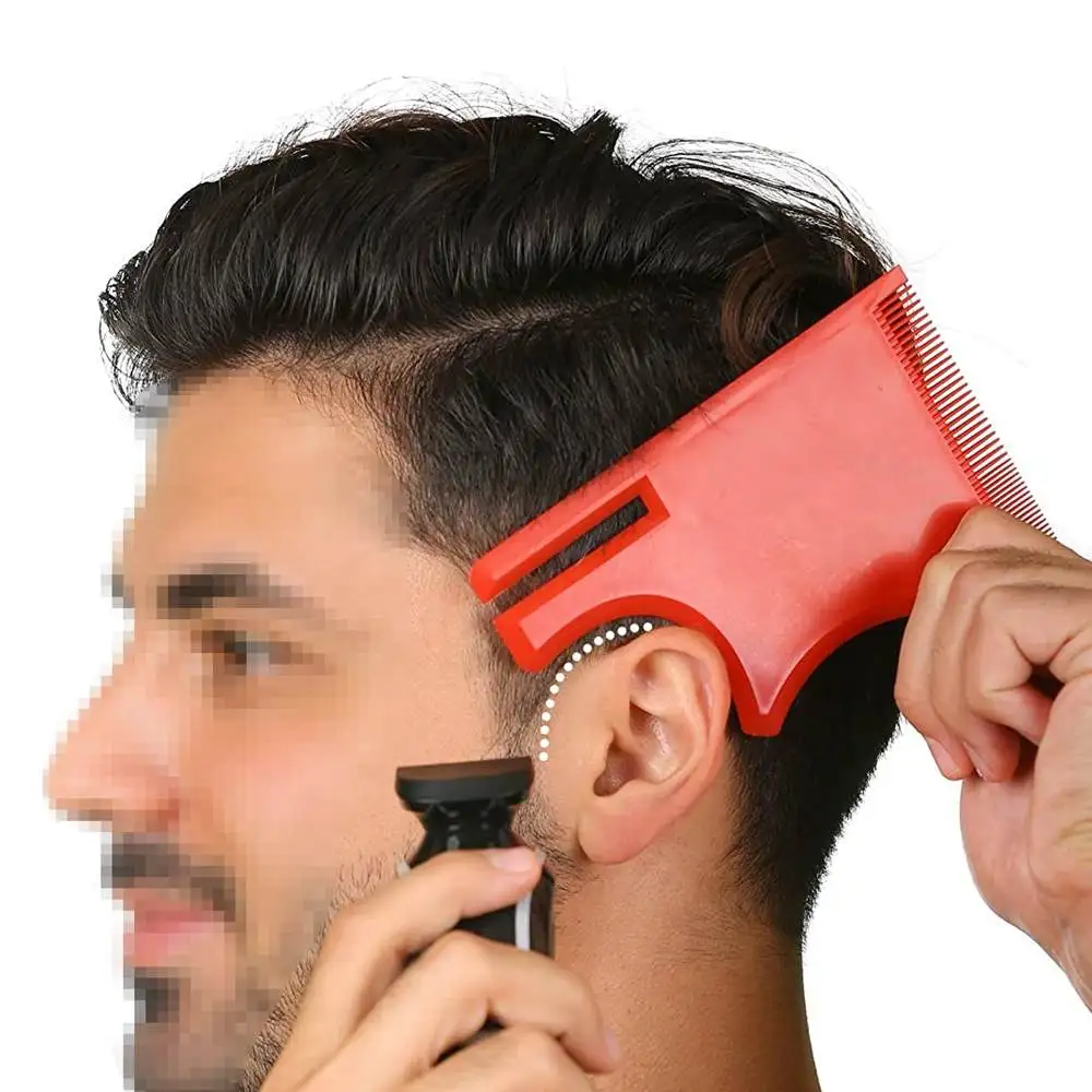 Hairdressing Style Ruler Compatible With Hair Clipper Hair cutting tool Multi-Curve Hairline Template Stencil For Styling Tools
Hairdressing Style Ruler Compatible With Hair Clipper Hair cutting tool Multi-Curve Hairline Template Stencil For Styling Tools