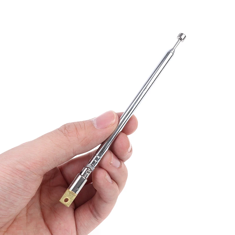 1Pc 37cm 5 Section Telescopic Stainless Steel AM FM Radio Universal Antenna for TV /FM radio antenna
1Pc 37cm 5 Section Telescopic Stainless Steel AM FM Radio Universal Antenna for TV /FM radio antenna