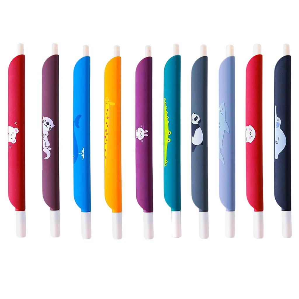 Шариковые ручки с животными, 0,5 мм, гелевые ручки для дома, школы, офиса, студентов
Шариковые ручки с животными, 0,5 мм, гелевые ручки для дома, школы, офиса, студентов