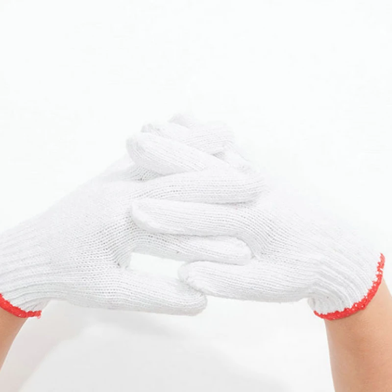Labor protection yarn gloves, cotton thread, white thread, site driver, auto repair work gloves
Labor protection yarn gloves, cotton thread, white thread, site driver, auto repair work gloves