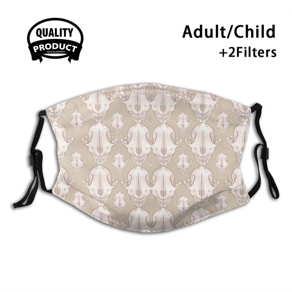 Маска для лица моющаяся с фильтром, Лисий череп, скелет, кости, животные, природа, смерть, летняя 
Маска для лица моющаяся с фильтром, Лисий череп, скелет, кости, животные, природа, смерть, летняя