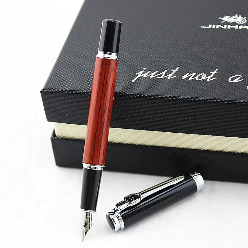 JINHAO 8802 Высокое качество 0,5 мм винтажная перьевая ручка из розового дерева и перьевая ручка для деловых студенческих канцелярских товаров
JINHAO 8802 Высокое качество 0,5 мм винтажная перьевая ручка из розового дерева и перьевая ручка для деловых студенческих канцелярских товаров