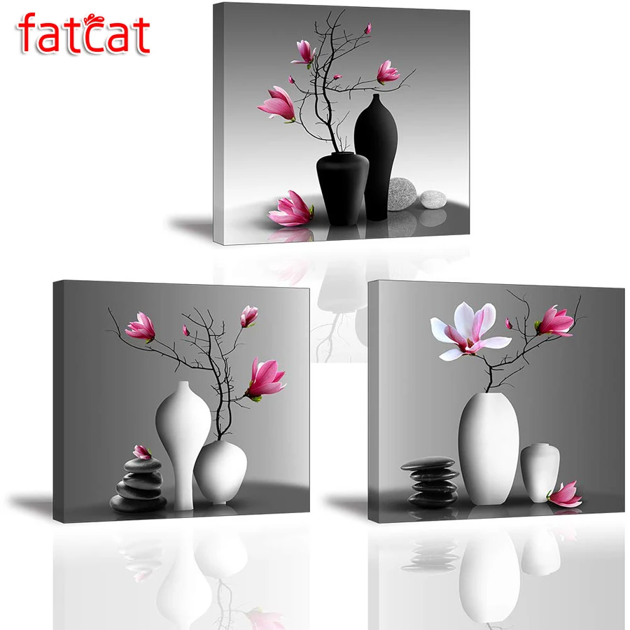 FATCAT diy 5D алмазная живопись, натюрморт, ваза, Орхидея, вышивка крестом, квадратная круглая дрель, вышивка, Триптих, домашний декор AE388
FATCAT diy 5D алмазная живопись, натюрморт, ваза, Орхидея, вышивка крестом, квадратная круглая дрель, вышивка, Триптих, домашний декор AE388
