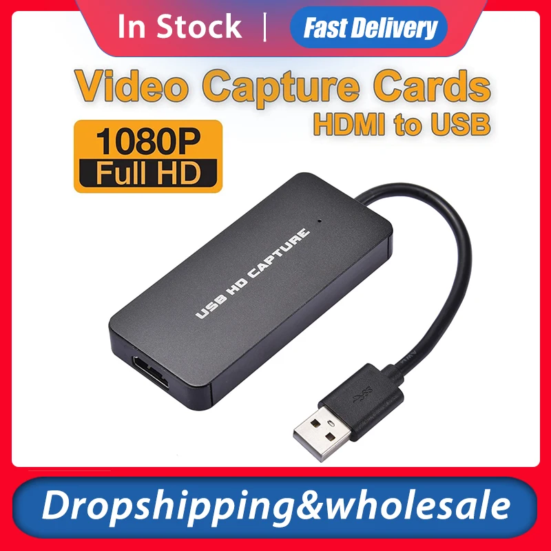 USB карта видеозахвата HDMI, быстропрочный адаптер для захвата игр, устройство для прямой трансляции для PS4, Nintendo, переключатель, Прямая поставк...
USB карта видеозахвата HDMI, быстропрочный адаптер для захвата игр, устройство для прямой трансляции для PS4, Nintendo, переключатель, Прямая поставк...