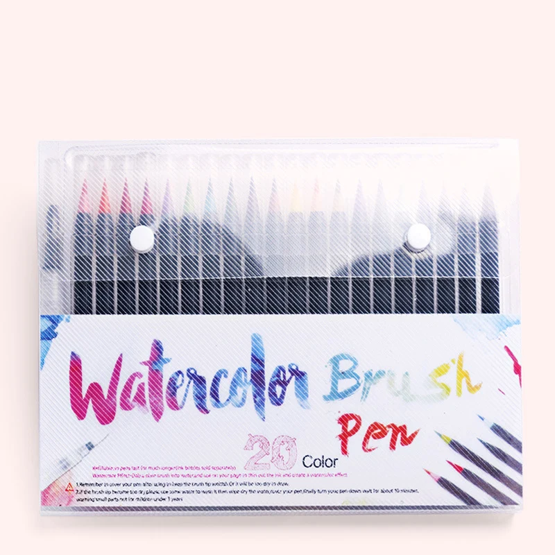 24 Color Washable Manga Art Marker Calligraphy Pens Watercolor Brush Pen Set For Painting Drawing Coloring Books School Supplies
24 Color Washable Manga Art Marker Calligraphy Pens Watercolor Brush Pen Set For Painting Drawing Coloring Books School Supplies