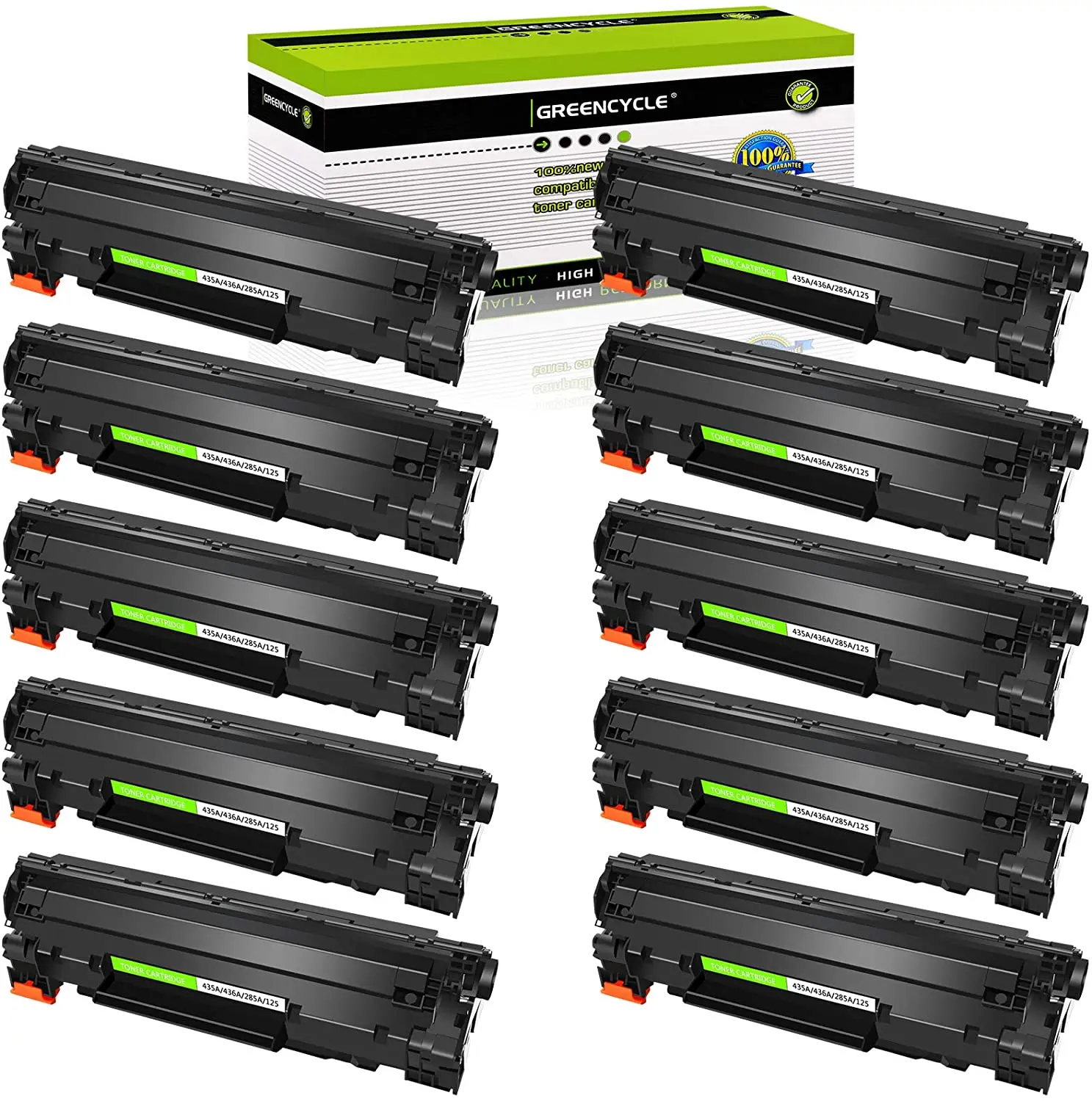 10 упаковок черных картриджей GREENCYCLE, совместимых с HP 85A CE285A CE285, тонер-картридж для Laserjet Pro P1102W P1102 P1100 M1212N
10 упаковок черных картриджей GREENCYCLE, совместимых с HP 85A CE285A CE285, тонер-картридж для Laserjet Pro P1102W P1102 P1100 M1212N