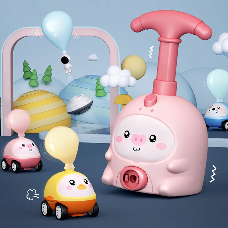 New Power Balloon Car Montessori Toys For Boys Girls Montessori Education Experiment Press Air Flying Cute Cars Christmas Gifts
New Power Balloon Car Montessori Toys For Boys Girls Montessori Education Experiment Press Air Flying Cute Cars Christmas Gifts