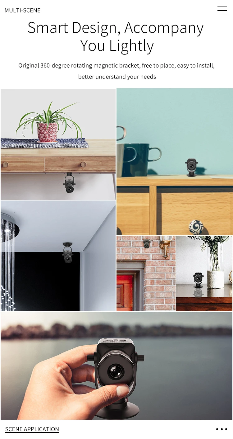 T6 Motion Detection Wifi Mini IP Camera 12x Zoom Lens Camera 1080P Compact Wireless Surveillance Cam DV Micro Recorder icookycam
T6 Motion Detection Wifi Mini IP Camera 12x Zoom Lens Camera 1080P Compact Wireless Surveillance Cam DV Micro Recorder icookycam