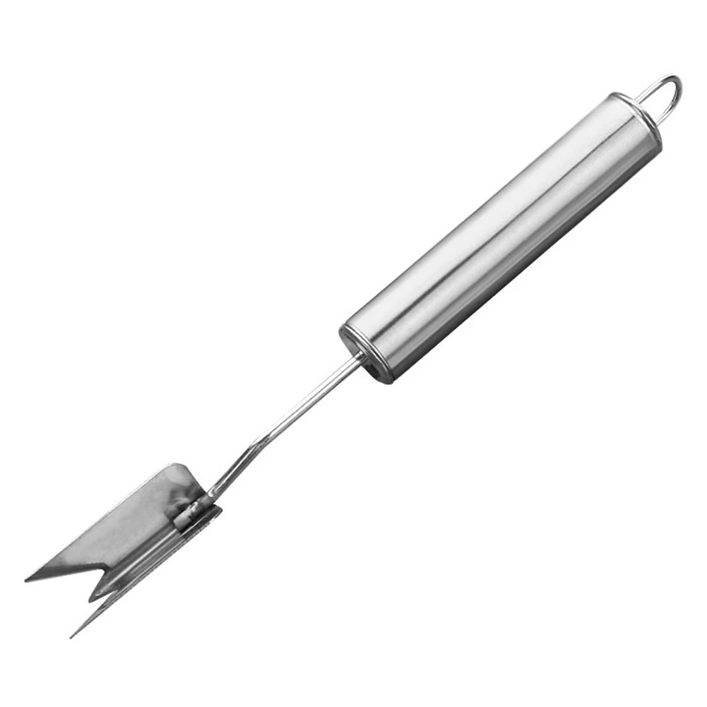 Peeler Steel Pineapple Handle Knife Stainless Steel Pineapple Fork V-shaped Pineapple Shovel Fruit Knife For Kitchenware
Peeler Steel Pineapple Handle Knife Stainless Steel Pineapple Fork V-shaped Pineapple Shovel Fruit Knife For Kitchenware
