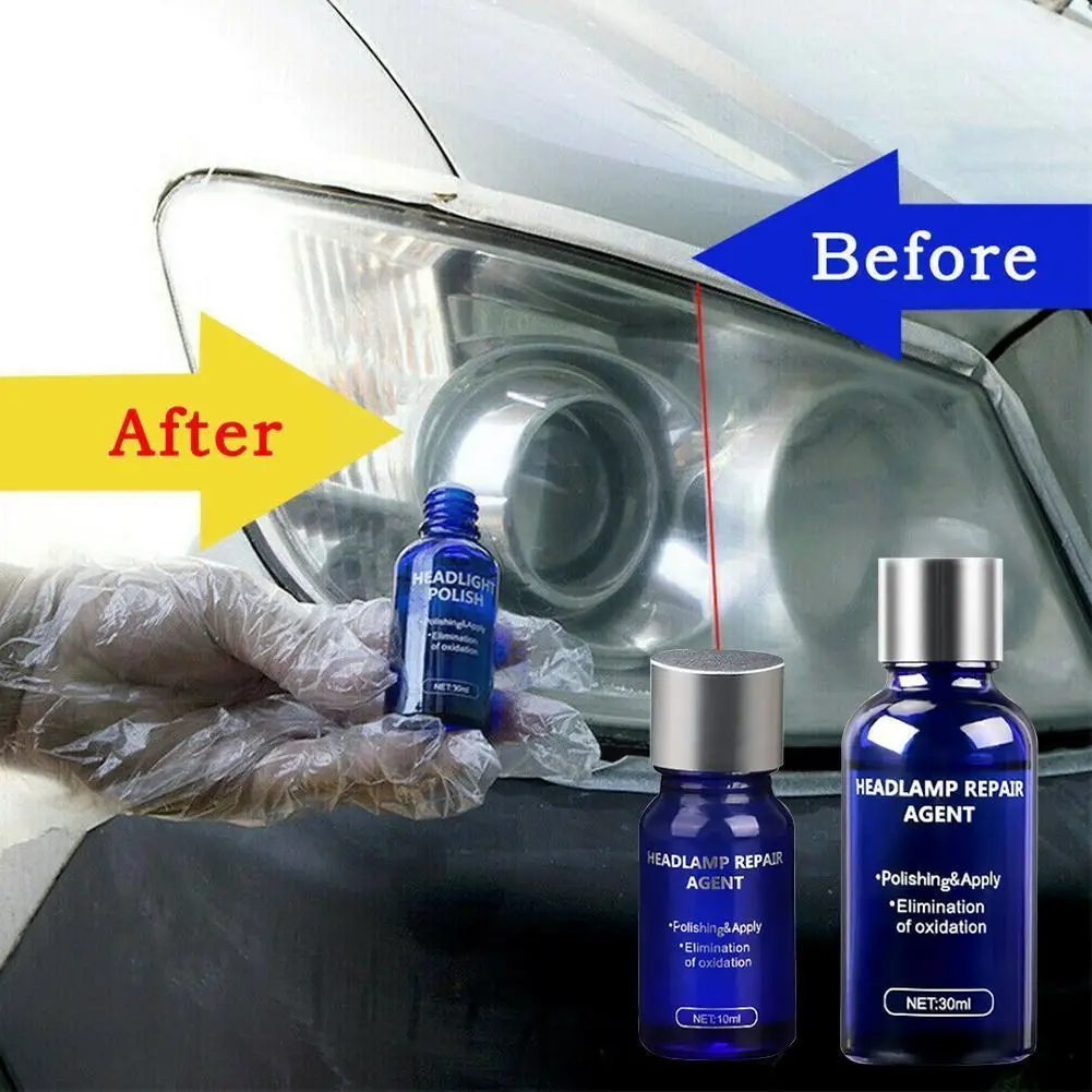 10ml Car Headlight Headlamp Cleaning Repair Restoration Agent Plastic Polish Fluid Curing Kit Auto Renovation Restorer L0J0
10ml Car Headlight Headlamp Cleaning Repair Restoration Agent Plastic Polish Fluid Curing Kit Auto Renovation Restorer L0J0