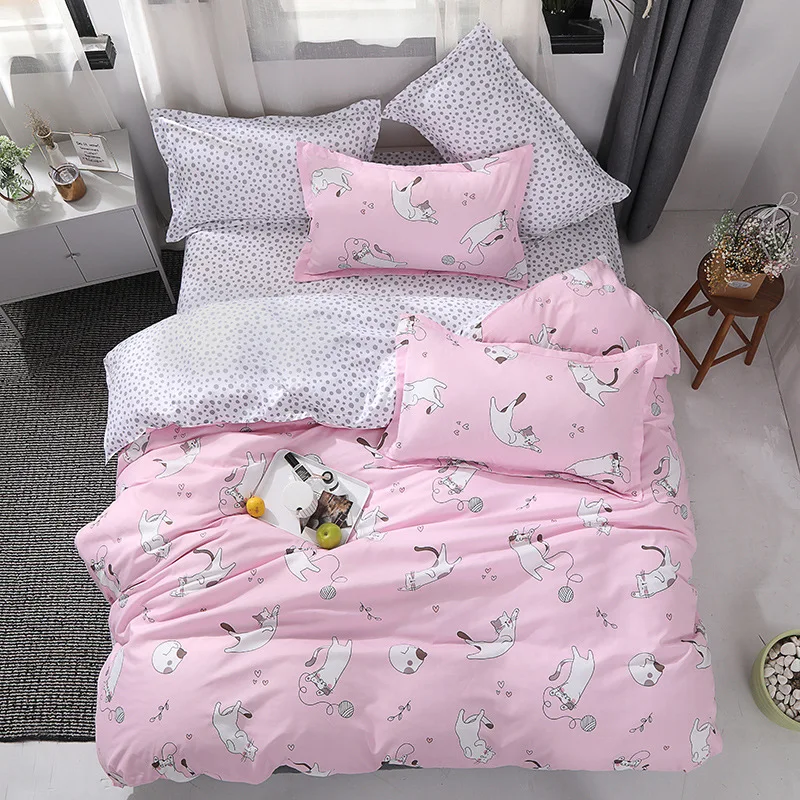 Home Textile Beddling Set White Black Duvet Cover Set King Brife Style Bedding Smile Bed Set Stripe Flat Sheet Adult Bed Linens
Home Textile Beddling Set White Black Duvet Cover Set King Brife Style Bedding Smile Bed Set Stripe Flat Sheet Adult Bed Linens