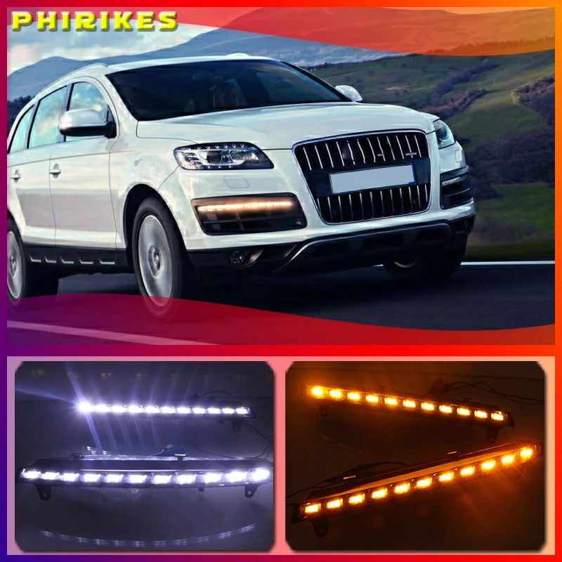 2 предмета в комплекте, для Audi Q7 2010 - 2015 динамический желтый указатель поворота Функция дневные ходовые огни Водонепроницаемый 12V Светодиодн...
2 предмета в комплекте, для Audi Q7 2010 - 2015 динамический желтый указатель поворота Функция дневные ходовые огни Водонепроницаемый 12V Светодиодн...