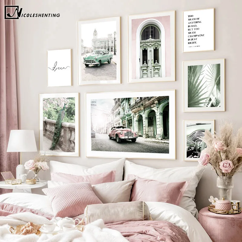 Green Cuba Car Architecture Vintage Poster Peacock Landscape Painting Canvas Print Wall Art Picture Modern Home Room Decoration
Green Cuba Car Architecture Vintage Poster Peacock Landscape Painting Canvas Print Wall Art Picture Modern Home Room Decoration