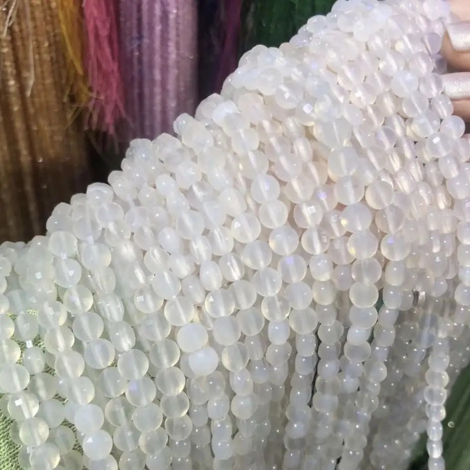 Natural Stone Beads Oblate Faceted Crystal Agates Yolk Stone Charms for Jewelry Making Necklace Bracelet Gift
Natural Stone Beads Oblate Faceted Crystal Agates Yolk Stone Charms for Jewelry Making Necklace Bracelet Gift